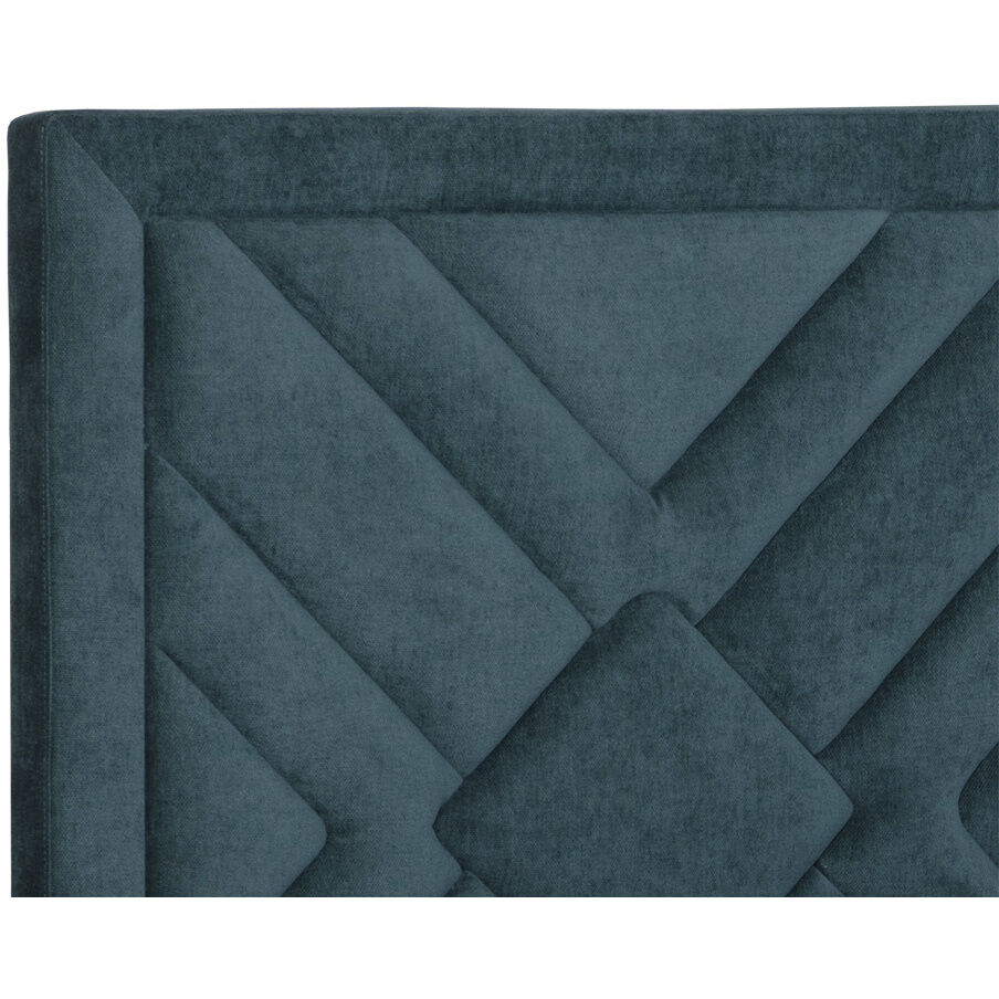 Elizio Danny Teal Bed, Queen